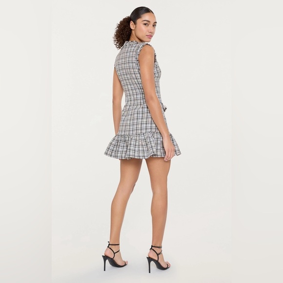 LIKELY Franco Dress in Grey Multi size 00 - Picture 4 of 16